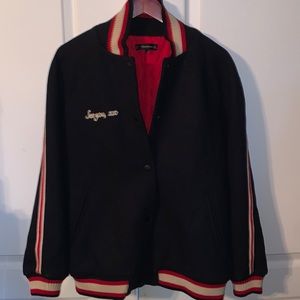 Zara jacket in navy blue